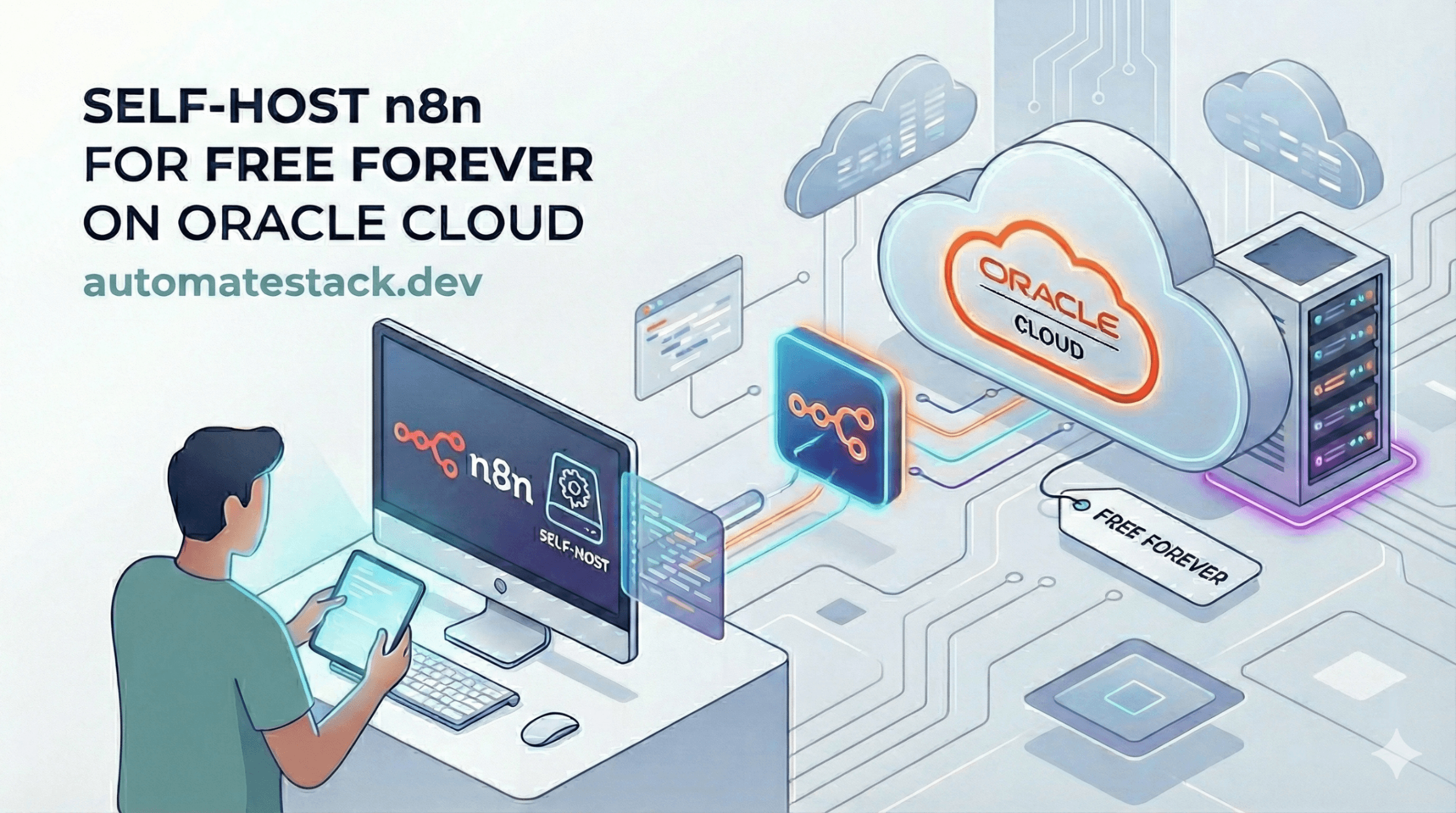 How to Self-Host n8n for Free Forever on Oracle Cloud